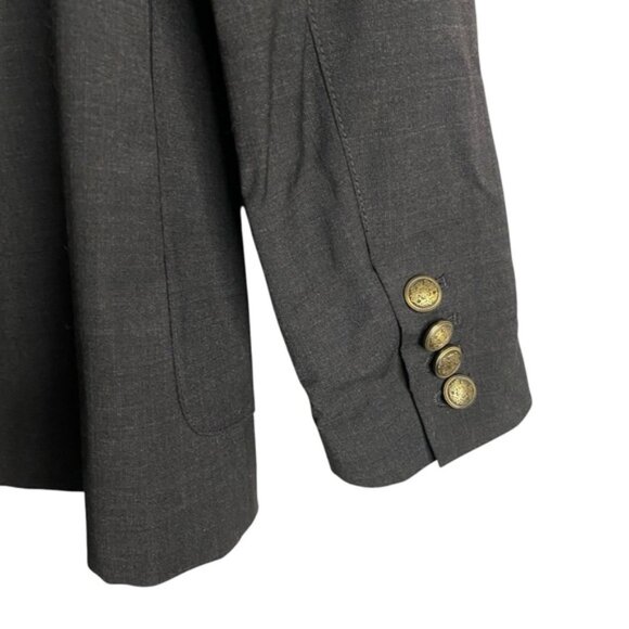 Aritzia x Talula Women's Gray Exeter Single Breasted Notch Lapel Blazer - Picture 6 of 12